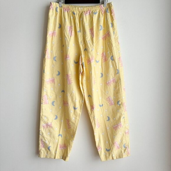 Vintage EGO from Zellers New York Print Flannel Pyjama Set 1XL - Picture 2 of 6